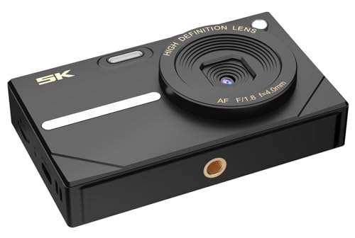 YULINJIA X}zɑ fW^J 5K fWJ WIFI]@\ 6400f 2100CMOSZT[ 64GB}CNSDJ[ht }NBe I[gtH[JX@\ LEDCg EFuJ 16{fW^Y[ 2.8C`