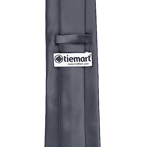 Image of tiemart Premium Solid Color Necktie