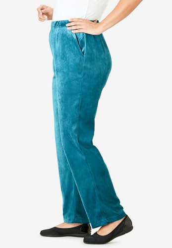 Woman Within Plus Size Velour Pant4