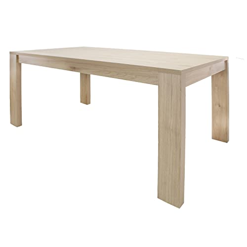 Opiniones y reviews de Comedores y Antecomedores los más recomendados. 41 MUNDO IN MUEBLES Mesa de Comedor Minori 160x90 cm | Mesa de Comedor Minimalista para Cocina Pequeña | Ideal para Desayunador, Comedor, Antecomedor y Oficina | Estructura de...
