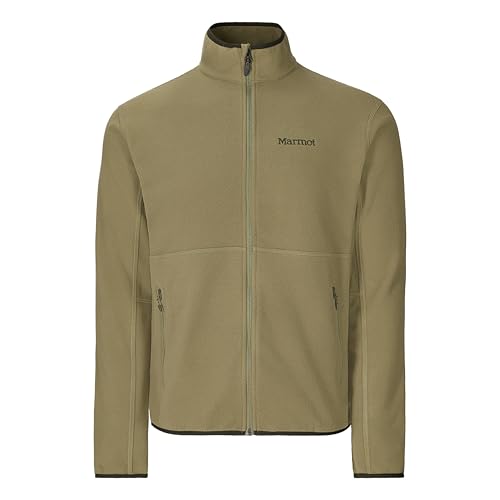 Image of MARMOT Men's Rocklin Full-Zip Jacket - Classic, Warm, Lightweight 100-Weight Fleece Layer