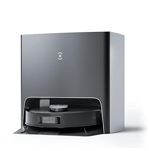 ECOVACS DEEBOT X1 Turbo Robot Vacuum and Mop Combo with Auto-Cleaning Station