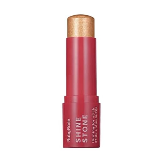 Iluminador Stick Shine Stone Carnelian Glow Ruby Rose Hbm702-5