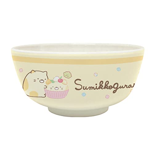 ケイカンパニー(K Company) すみっコぐらし メラミンボウル Sサイズ ねこ 300ml CSMB1-SG-NE