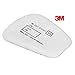 3M N95 Respirator Filter, 5N11, Disposable, Helps Protect Against Non-Oil Based Particulates, Use With 3M 5000 Series Respirators or 6000 Series Gas and Vapor Cartridges, 10 Pack