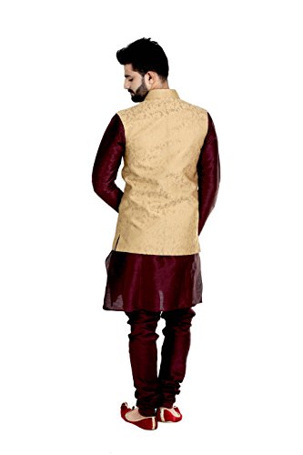 Men's Banarasi Printed Nehru Jacket4