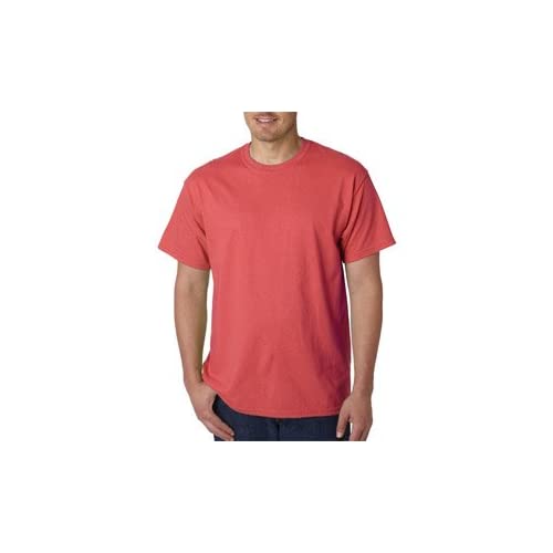 T-shirt Gildan 5000 3XL corail pour vos sorties estivales et loisirs