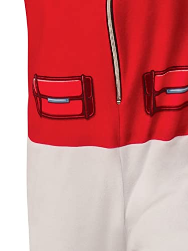 Rubies Men's Paw Patrol Adult Marshall Costume Jumpsuit2