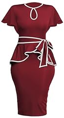 Burgundy/White Border Belt