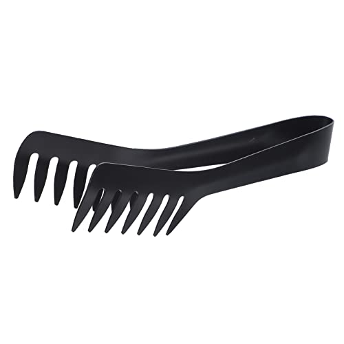 JECOMPRIS Pinza para Espaguetis Inoxidable con Diseño Forma de Peine para Servir Pasta Ensaladas y Carnes Cocina