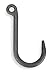Dayton 2YPF6 Tapered-Tip Hooks, Welded J, 1300Lb