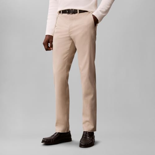Image of Calvin Klein Men's Slim Fit Infinite Flex Chinos