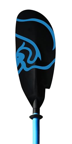 Image of Pelican Vesta Kayak Paddle | Aluminum Shaft with Nylon Reinforced Blades | Lightweight, Adjustable| Perfect for Kayaking - Premium Quality Material