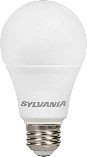 LEDVANCE Sylvania ECO LED Light Bulb, A19 60W Equivalent, Efficient 9W, 7 Year, 750 Lumens, 2700K, Non-Dimmable, Frosted, Soft White - 8 Pack (40821)