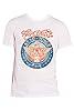 Aerosmith T Shirt Aero Force One Band Logo Official Mens White XXL #3