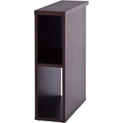 R F ヤマカワSH ノルムデスク デスクサイド収納幅200Dブラウン