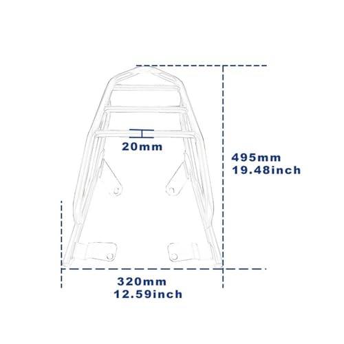 Porte-valise XSR 700 résistant pour fixer vos sacoches - 2