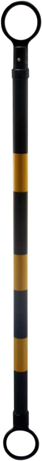 IUokLU Retractable Traffic Cone Bars - Portable Crowd Control & Traffic Barricade Poles for Effective Traffic Management