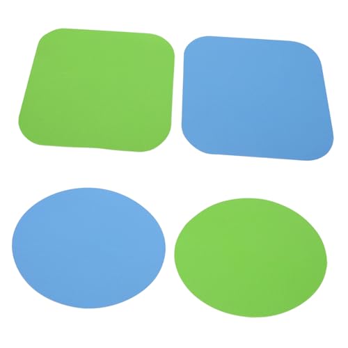 HEALLILY 4pcs Jar Gripper Pads Rubber Jar Opener for Weak Hands - Kitchen Mats Non- Grip for Opening for Seniors Everyday Use