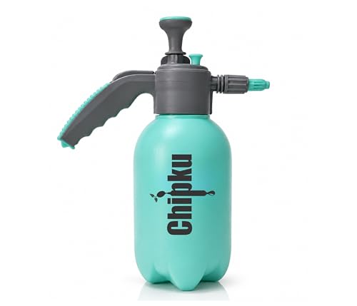 Image of Chipku 2L Pressure Spray | Hand Pump Garden Sprayer with Adjustable Nozzle | Multipurpose Water Sprayer for Gardening, Sanitizing, Car & Bike Wash, Home Cleaning & Plant Care Spray Bottle