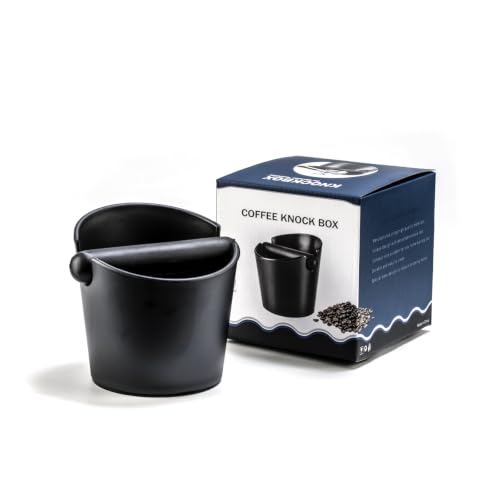 Abklopfbehälter Abschlagbehälter für Siebträgermaschin Zubehör Kaffeemaschine Abschlagbox Knock Box für Kaffeesatz