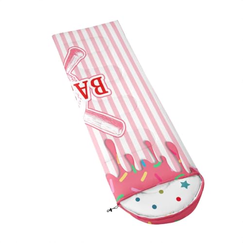 Erosebridal Ice Cream Baseball Boys Bolsa de Dormir, Clima Templado y Frío miniatura 3