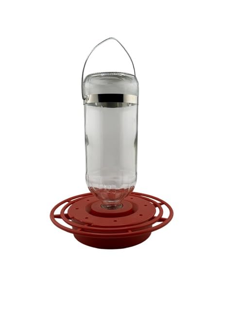 Best-1 16oz. Hummingbird Feeder | Attractive Design | Durable Construction | Easy Refill and Cleaning | Great Gift for Bird Lover | 16 oz Capacity |