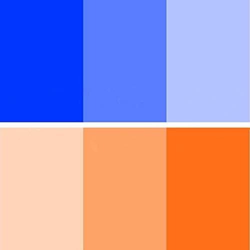 Orange Color Correction Gel Filter Sheet 16x20 inches 4