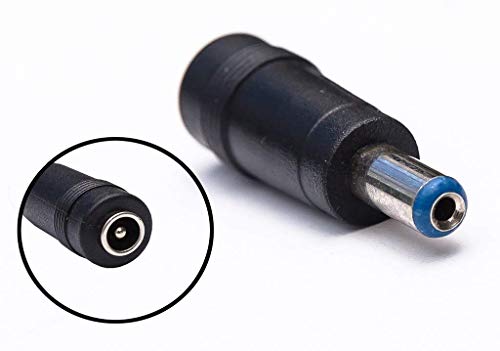 OMNIHIL Adapter Plug Converter 5.5 millimeters x 2.1 millimeters Female Plug to 5.5 millimeters x 2.5 millimeters Male Plug
