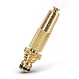 Utilisation simple & raccordement facile: Compatible avec tous les tuyaux de jardin standard ½″ et équipé d’un système « clic » pour un montage rapide et sécurisé. Aucun outil nécessaire – branchez et lancez.