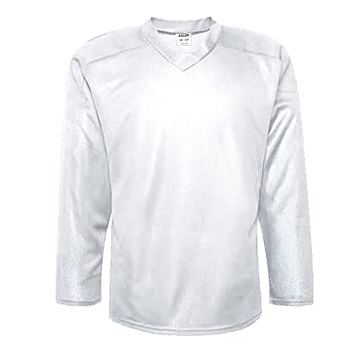 EALER H80 Series Blank Ice Hockey Practice Jersey for Men and Boy - Senior and Junior - Adult and Youth White by EALER - Used condition - US$17.37