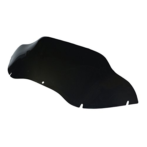 Beautyexpectly Smoke 9.5" Motorcycle Wave Windshield Windscreen Screen Fits For Harley Road Glide Fltr Fltrx Efi Fltri 1998-2013 #TOP21