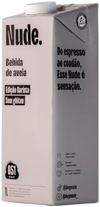 Nude Leite de Aveia Barista 1L