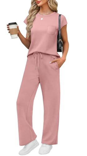 WIHOLL Summer Outfits for Women Cap Sleeve...