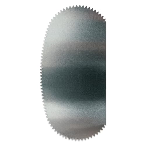 Kemper Tools for Clay and Sculpture - Steel Scraper - S10 - Serrated Edge - 3 3/4 Inches