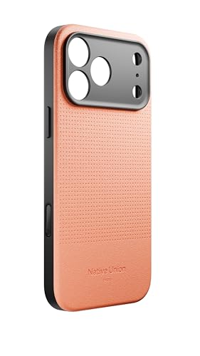 Image of Native Union Active Case - MagSafe Compatible with Built-in Magnets - Rugged Design - Recycled Materials - Ultra-Durable Drop Protection up to 10ft / 3m for iPhone 17 Pro Max (Apricot)