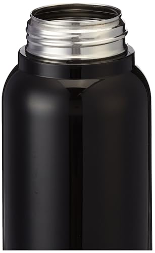 Image of CELLO Puro Steel-X Benz 1200 Insulated Water Bottle For Office 970ml, Black | Easy to Carrying Loop, Wide Mouth Leak Proof & Rust Resistant Inner Steel Insulated Water Bottles For School Kids & Travel