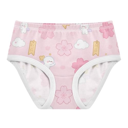 Girls' Underwear Flowers Floral Cute Toddle Brief Panties 2-8 Years 20300565