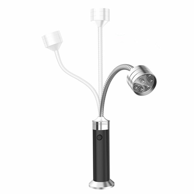 WnewTools Protable LED Flashlight BBQ Grill Light Outdoor Super Bright Magnetic Base Barbecue Lights Soft Tube Torch Lighting Lamp Adjustable