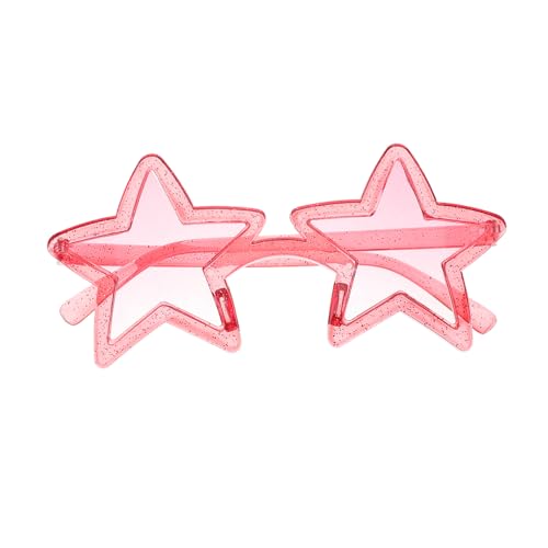 Didiseaon Men's Stylish Sunglasses Star Shaped Glasses Uv400 Protection Ideal for Wedding Party Festivals