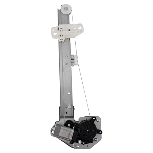 Image of TRQ Rear Driver Side Power Window Motor and Regulator Assembly Compatible with 2016-20 Honda Civic Sedan 2017-20 Civic Hatchback 2021 2019-21 Insight