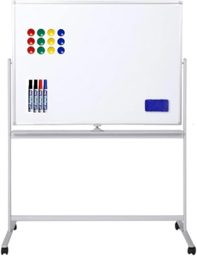 Drvruro ホワイトボード 脚付き 60×90cm