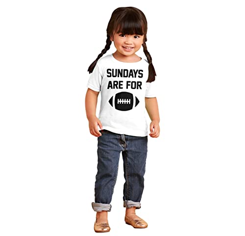 Sundays are for Football Athletic Toddler Boy Girl T Shirt4