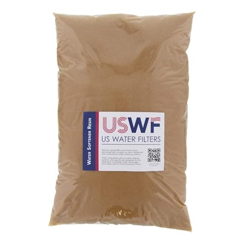 USWF-8P-25lbs Ion Exchange Water Softener Resin - 0.5 Cubic ...