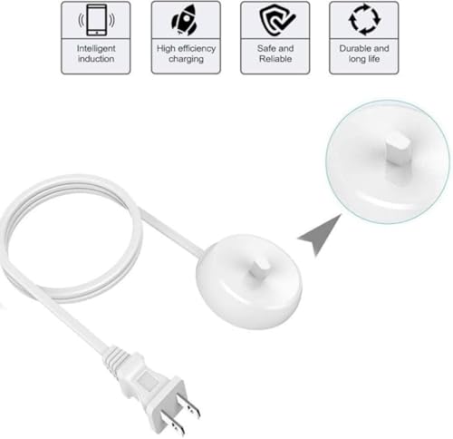 Musstad Electric Toothbrush Charger Base for Oral-B Electric Toothbrush 4736 4717 4729 8850