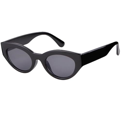 Lunettes de soleil œil de chat rétro surdimensionnées femmes lunettes teintées vintage