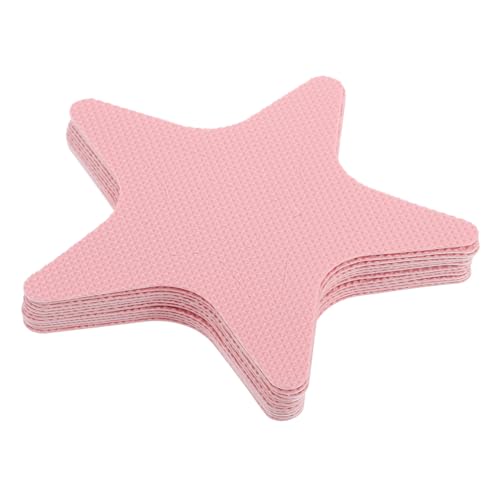 UTHCLO 12 Piezas Pegatinas Antideslizantes Alfombra de Ducha para Superficie Texturizada Accesorios de bañera Agarre No Estera de bañera Etiqueta del Piso mañana Rosa