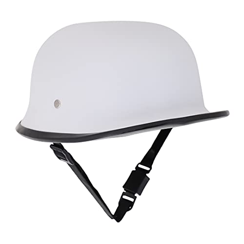 Image of Sage Square German Multi-Purpose Half Helmet (White Matte) (Non-Motorized)