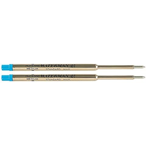 Waterman Standard Maxima Ball Pen Refills Pack of 12 Cover