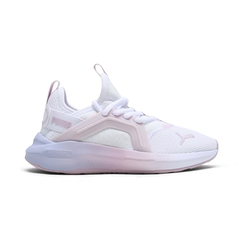 Image of PUMA Kids Girls Enzo 2 Uncaged Sneakers Shoes - Beige | Casual Shoes